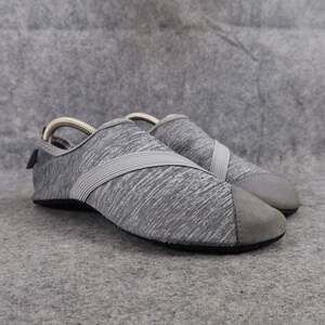 Fitkicks Shoes Women Large 8.5-9.5 Live Well Flats Quick Dry Sport Fabric Casual